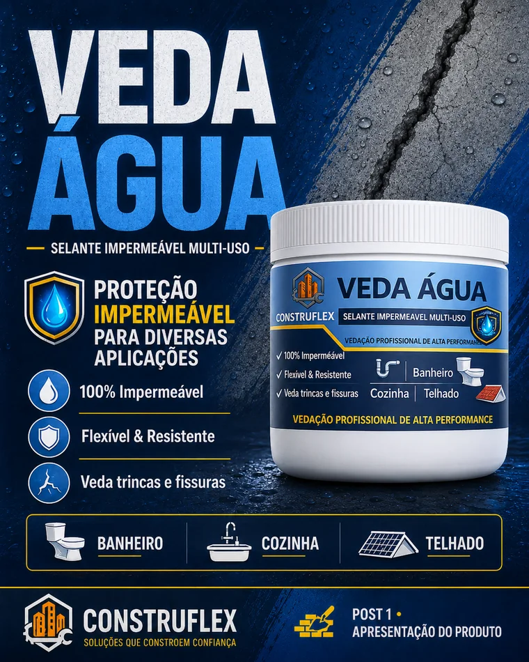 Veda Água CONSTRUFLEX