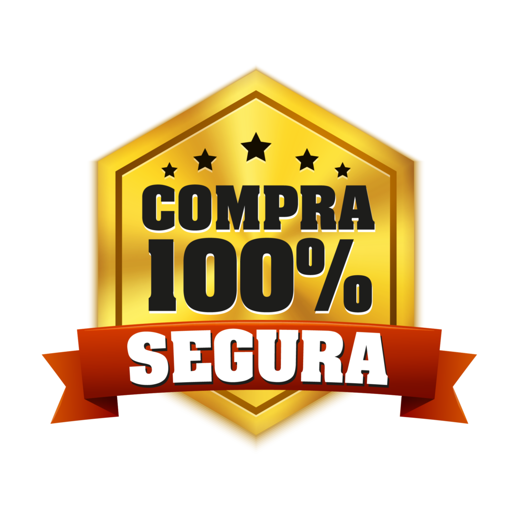 Selo de compra 100 por cento segura